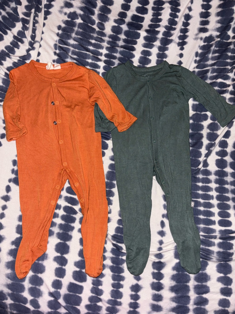 Kyte baby bamboo snap footie pajama sleeper bundle